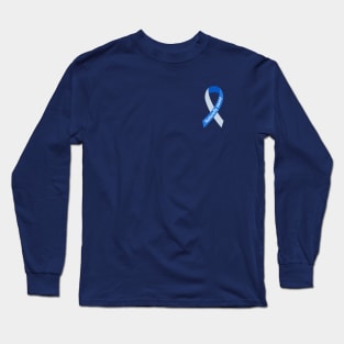 Diabetes awareness ribbon - Naturally sweet Long Sleeve T-Shirt